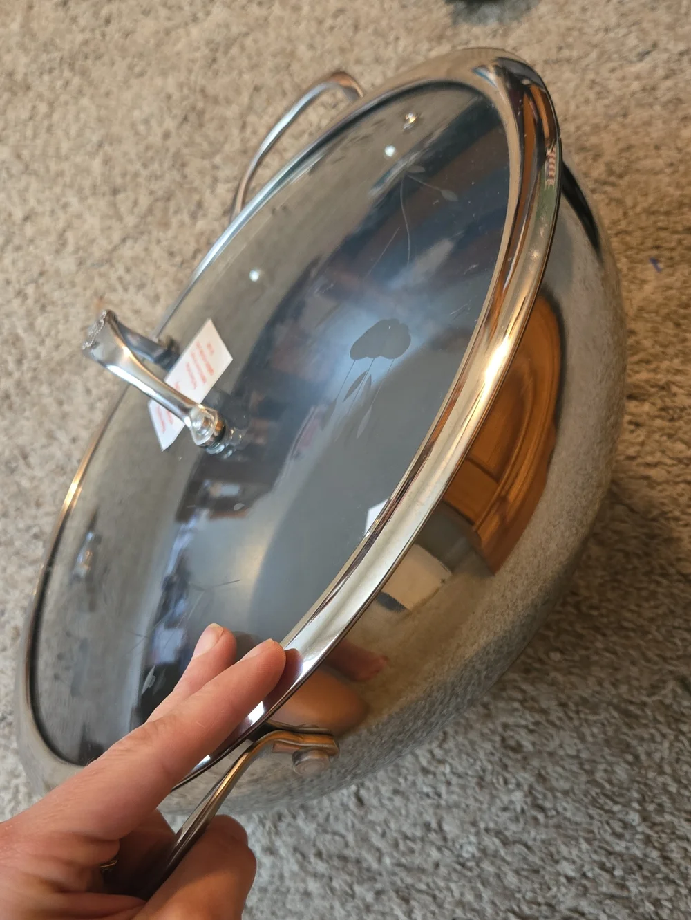 Princess Heritage 6 Qt Stainless Steel Cookwear Witb Lid